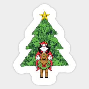 Christmas Doodle Sticker